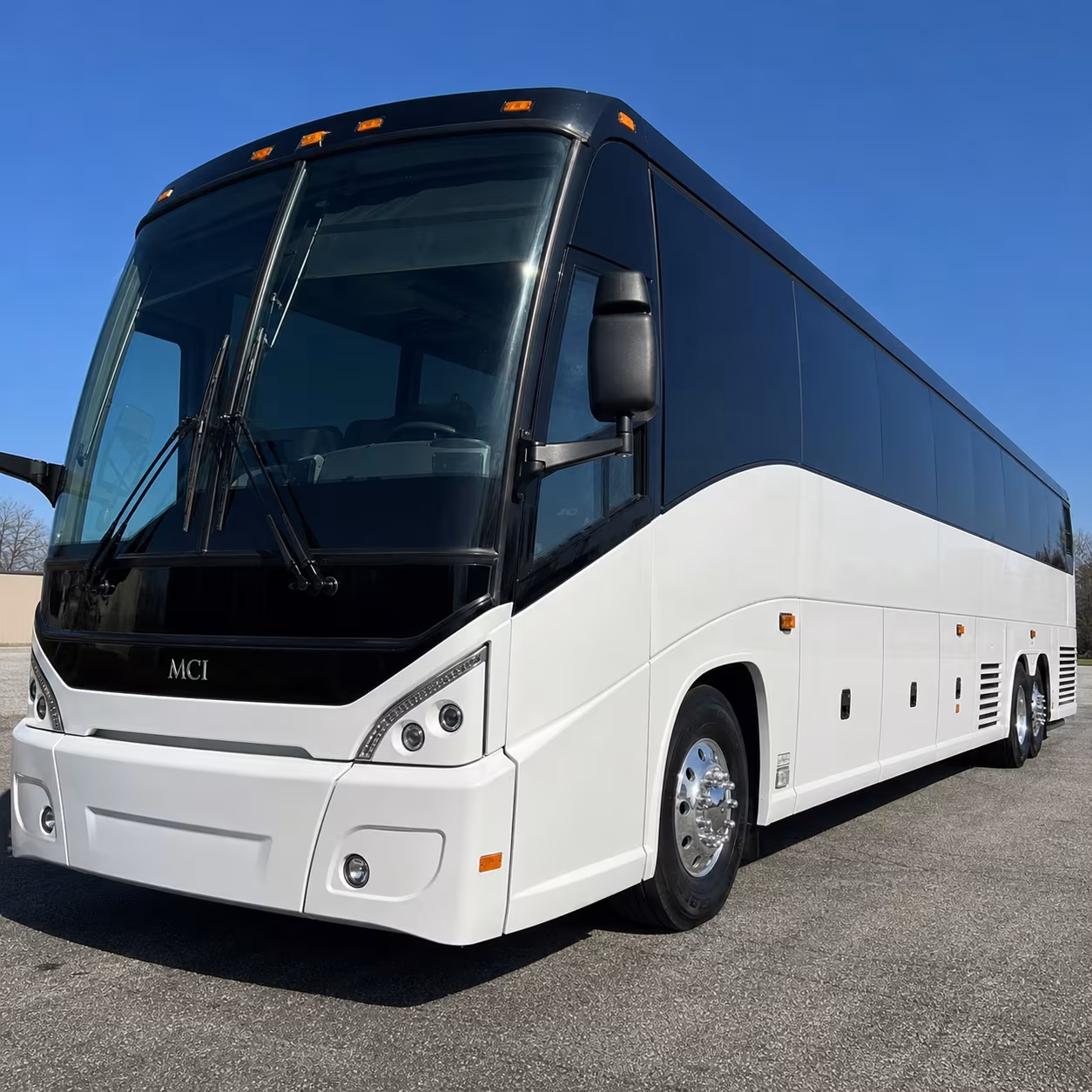 stamford charter bus services exterior