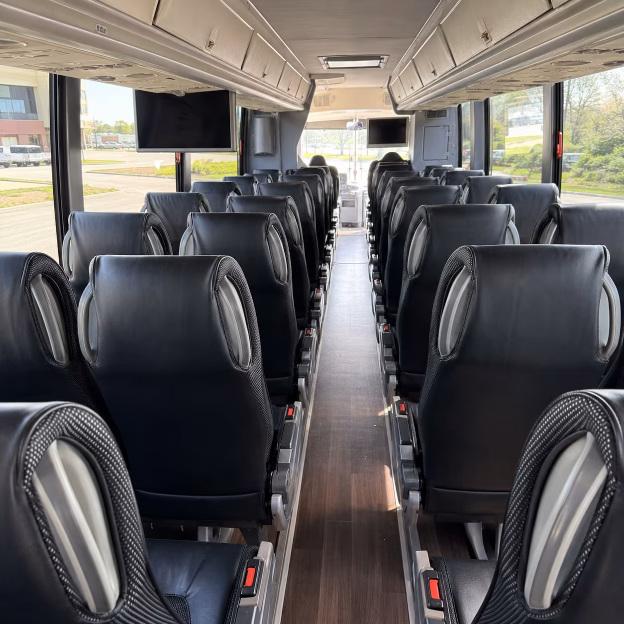 stamford charter bus services interior
