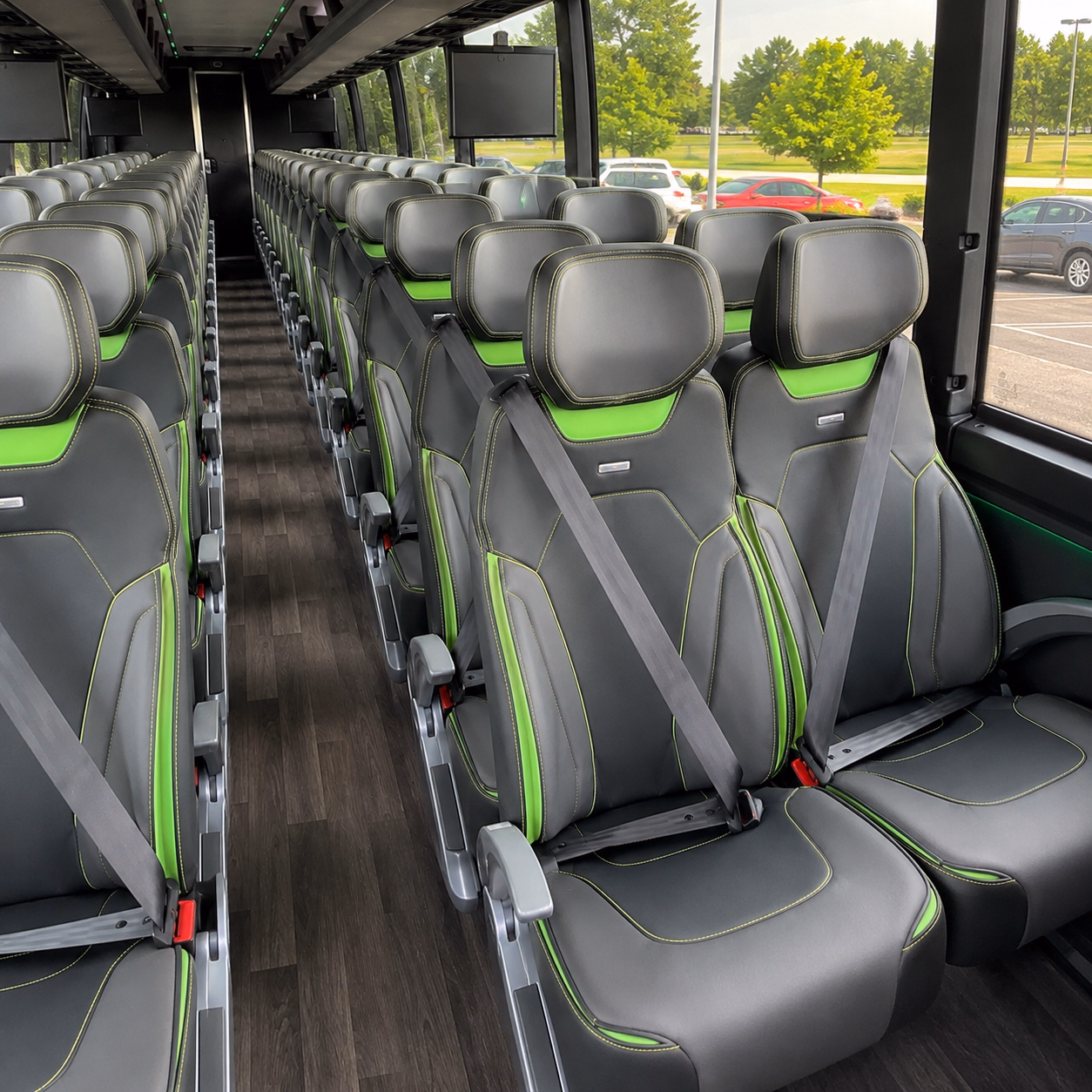 stamford religious group transportation onboard seating